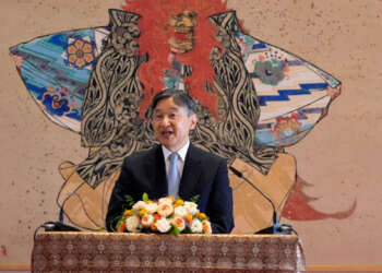 Japan-News: Kaiser Naruhito bei einer Pressekonferenz